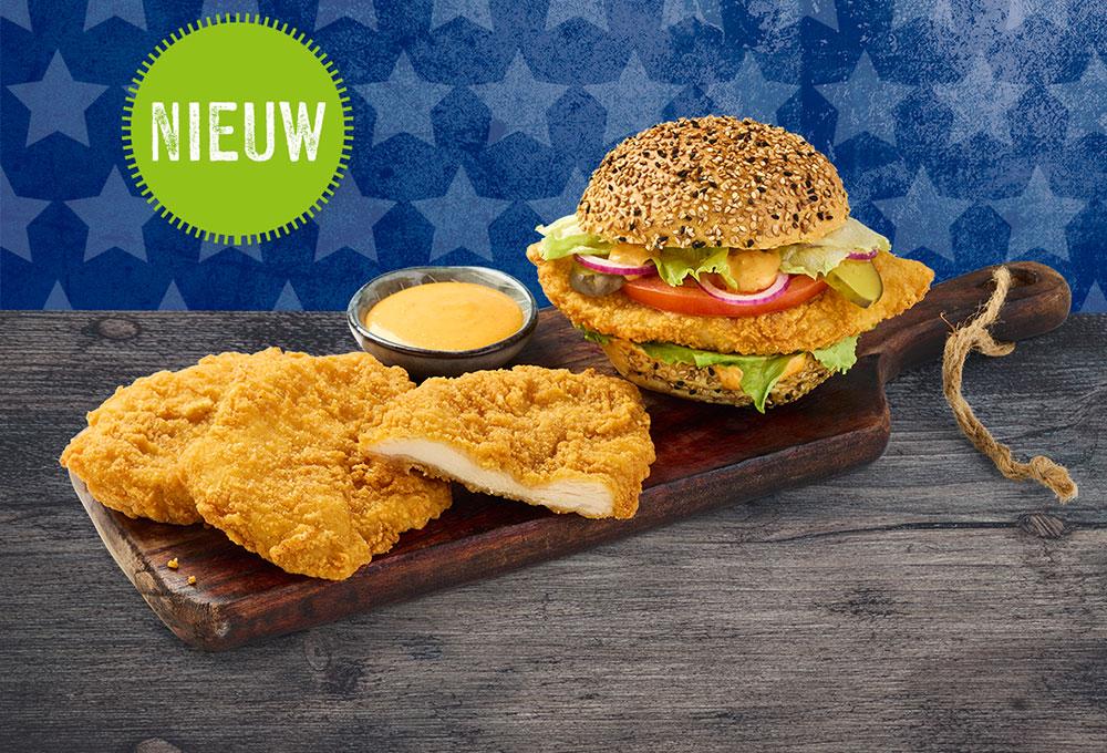 Deze burgers zijn gemaakt van 100% malse kipfilet en ze zijn omhuld met een heerlijke crispy coating.