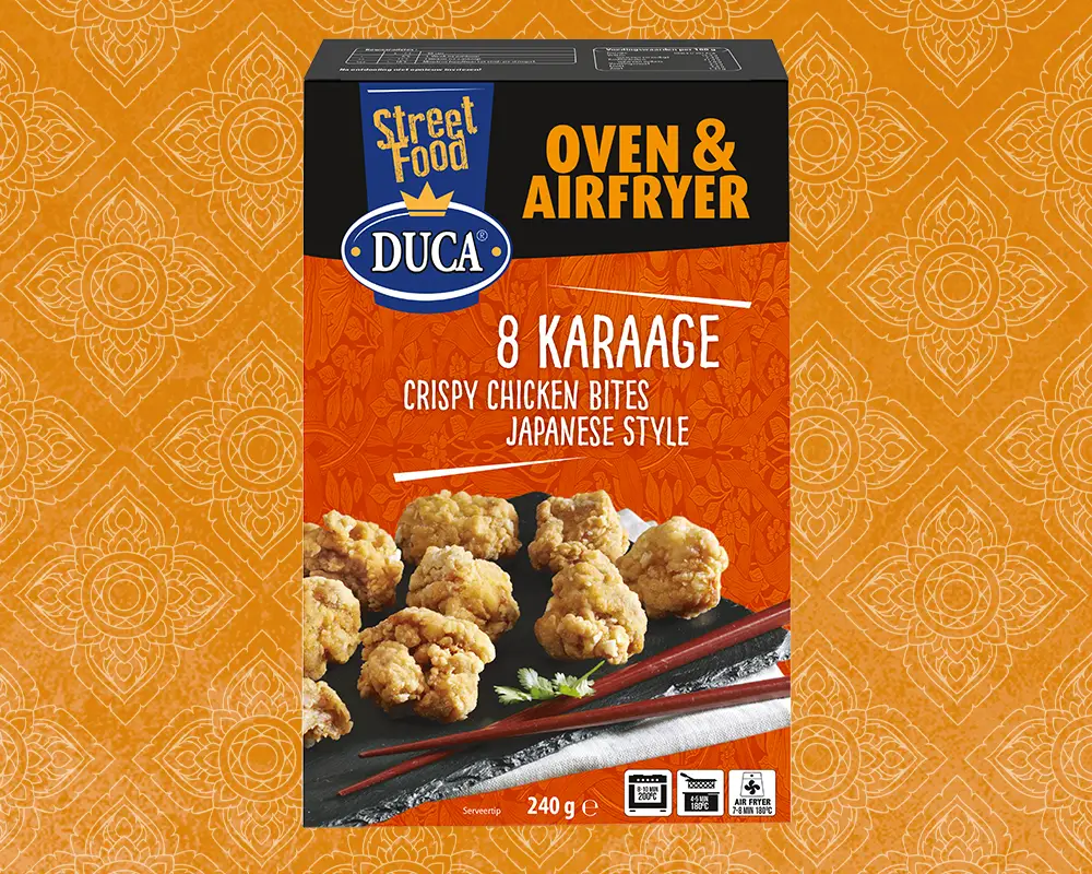 Karaage is a traditional Asian method for preparing chicken. These juicy chicken bites are coated in a crispy, Japanese-style seasoned crust for a flavorful crunch with every bite.