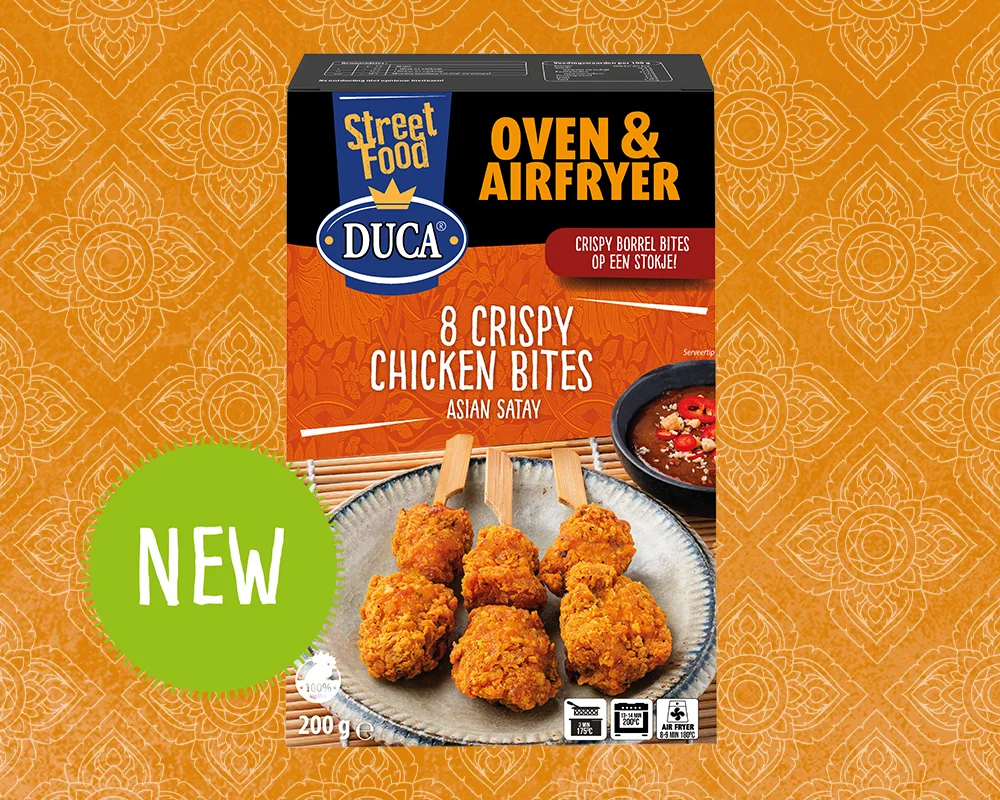 Duca Crispy Chicken Bites – Indian Satay 200g-NEW